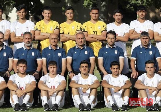 اعلام فهرست نهایی تیم فوتبال نوجوانان ایران برای جام ملت‌های آسیا
