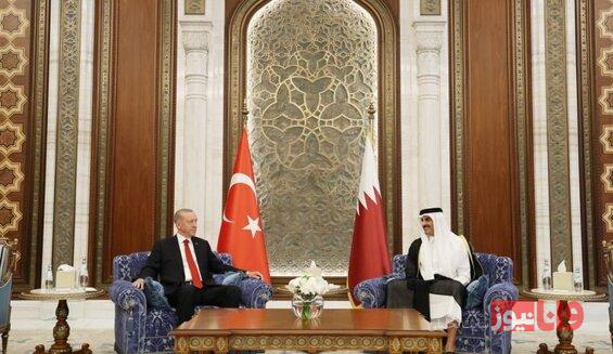 هدیه خاص امیر قطر به اردوغان با امضای مسی +عکس