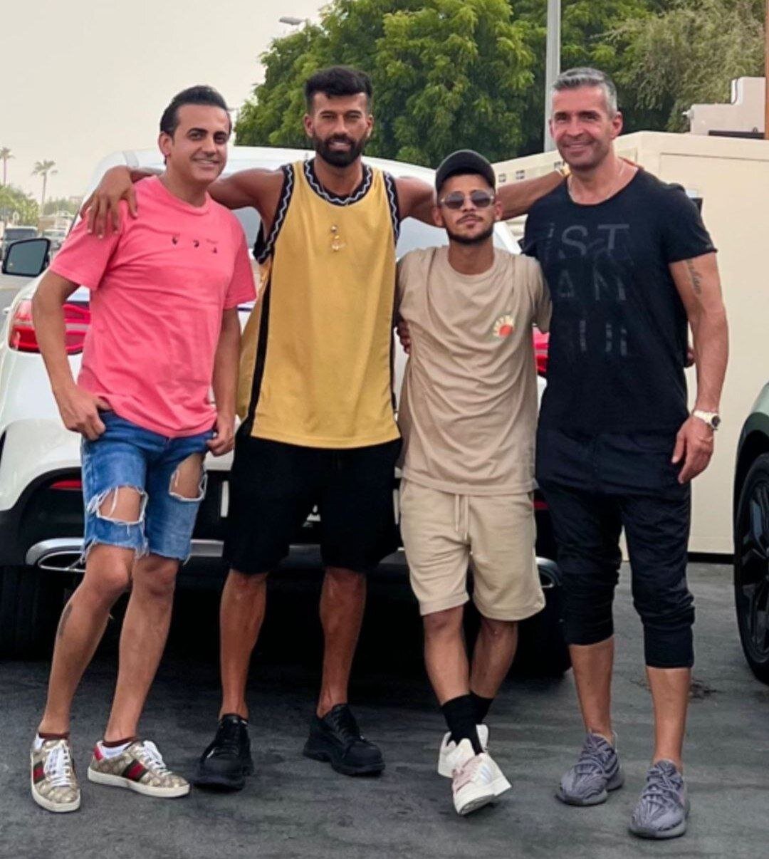 گشت و گذار قایدی با یک پرسپولیسی در دوبی+عکس