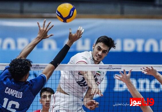 والیبال قهرمانی نوجوانان جهان| چهارمین برد متوالی ایران
