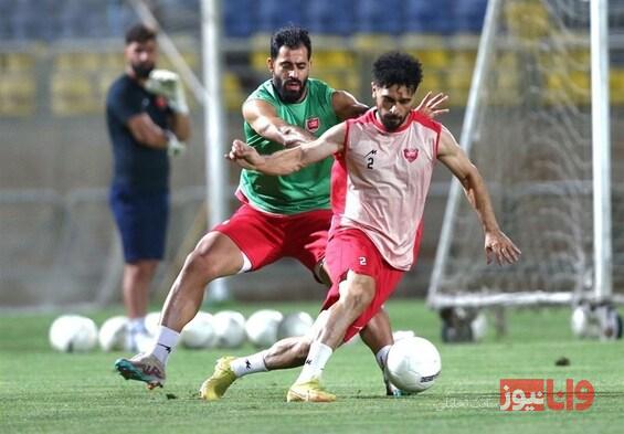 گزارش تمرین پرسپولیس