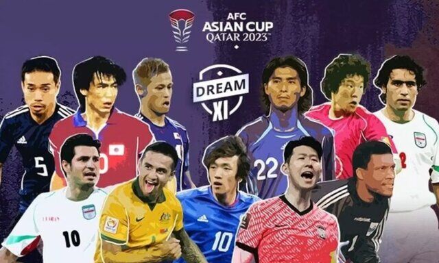 عکس| دایی و مهدوی‌کیا در ترکیب رویایی AFC/ تیم منتخب تاریخ جام ملت‌های آسیا معرفی شد