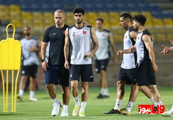 گزارش تمرین پرسپولیس