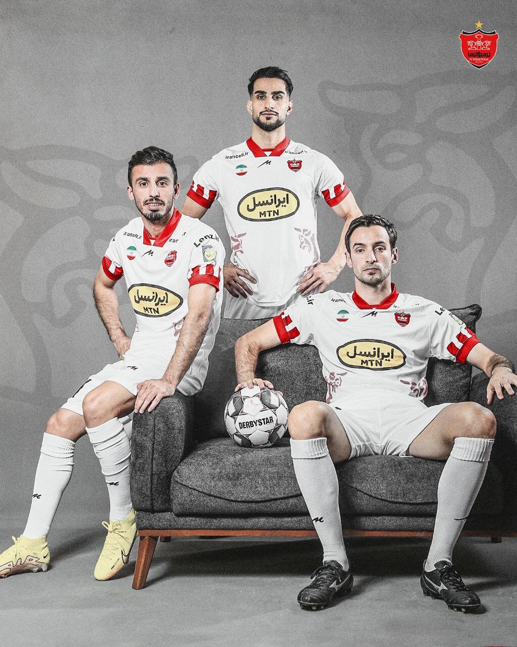عکس| رونمایی از کیت دوم پرسپولیس