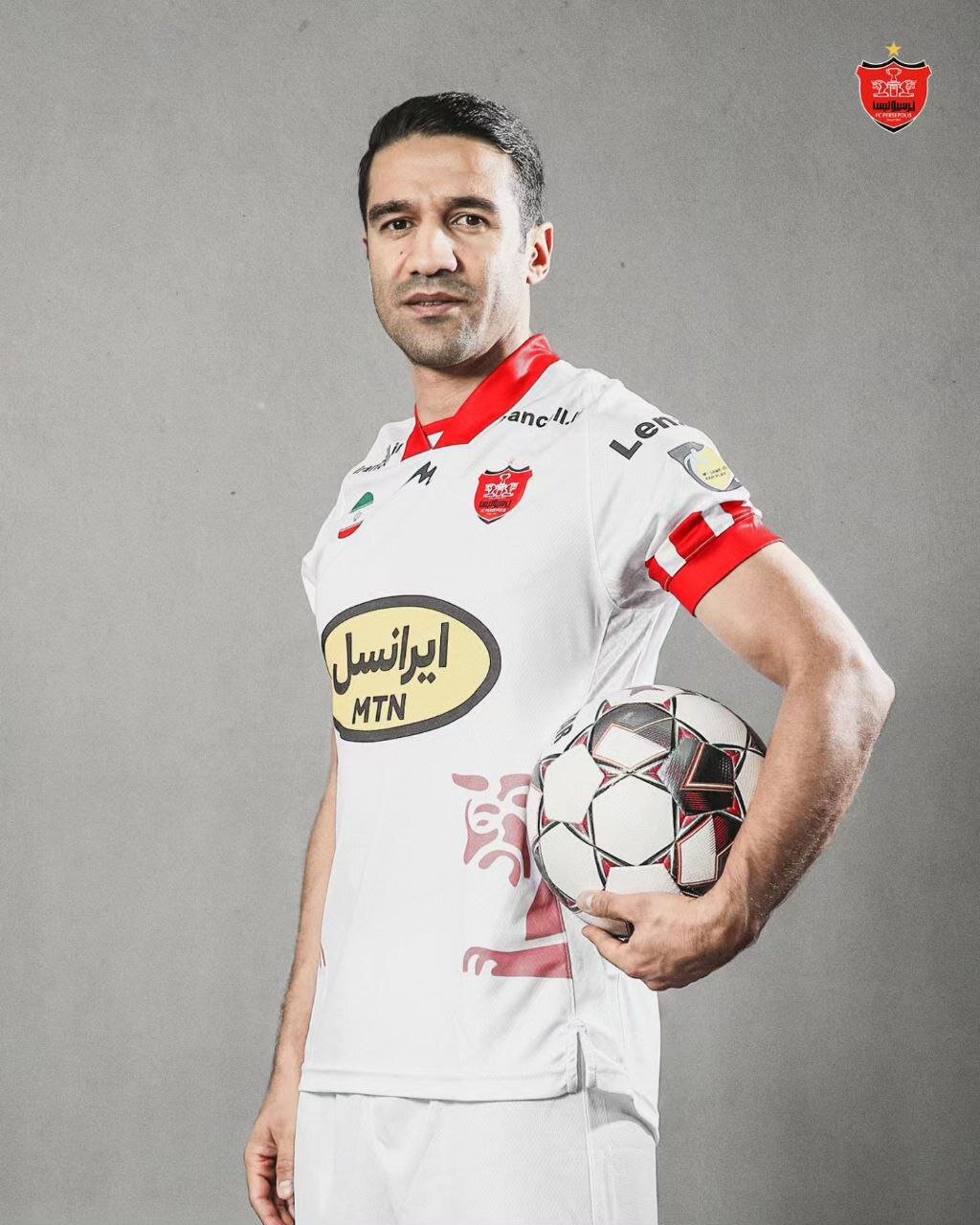 عکس| رونمایی از کیت دوم پرسپولیس