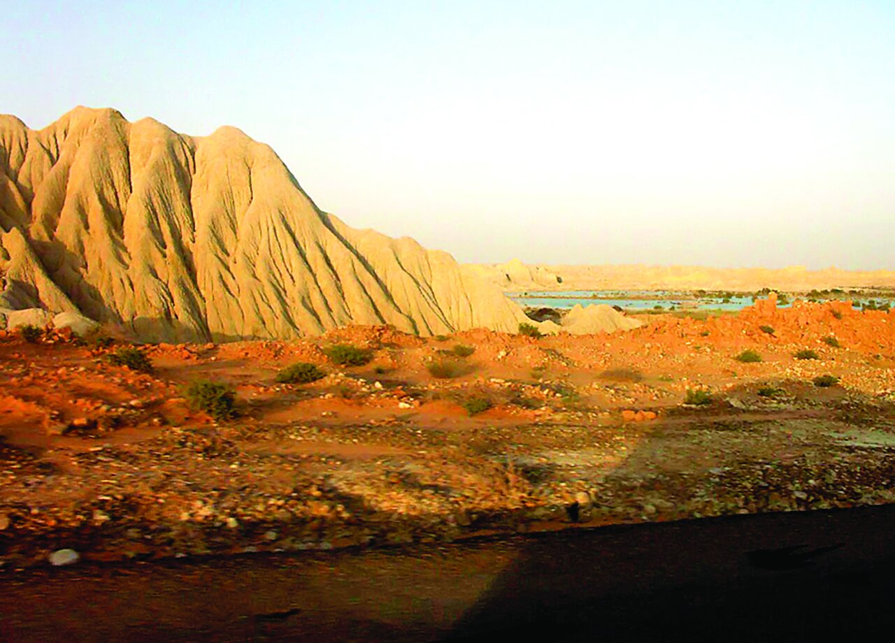 تصاویری از یک کوهستان فضایی در ایران