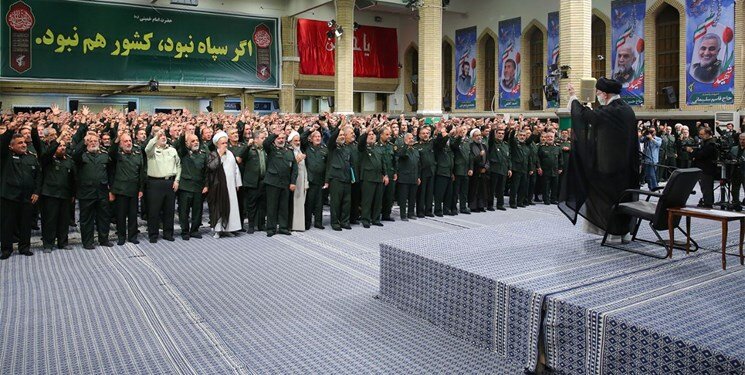 دیدار فرماندهان سپاه پاسداران با رهبر انقلاب