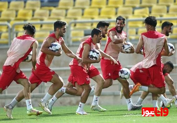 گزارش تمرین پرسپولیس