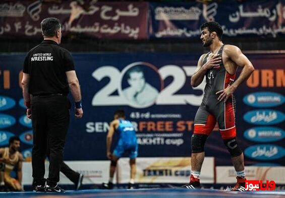 پیروزی حسن یزدانی مقابل حریف مغولی پیروزی حسن یزدانی مقابل حریف مغولی