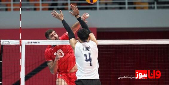 بازی‌های آسیایی هانگژو| برتری تیم ملی والیبال ایران مقابل تایلند و صعود به نیمه‌نهایی