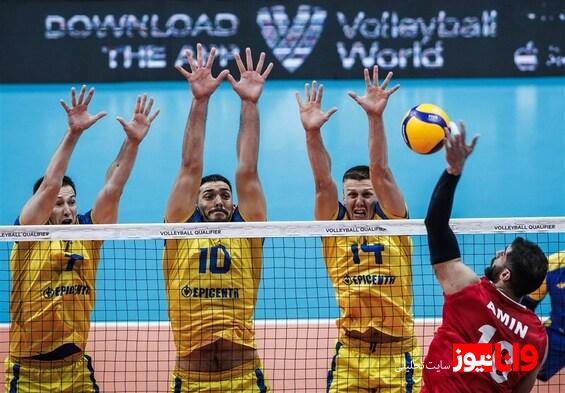 پیروزی اوکراین مقابل ایران با کمک فدراسیون جهانی والیبال