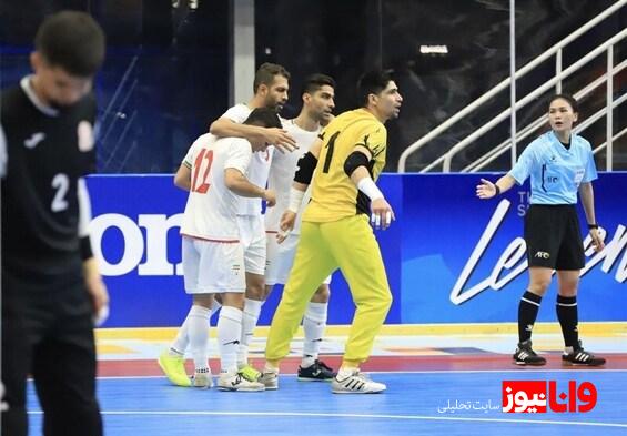 مقدماتی جام ملت‌های فوتسال آسیا| صعود ایران به مرحله گروهی با کسب سومین پیروزی