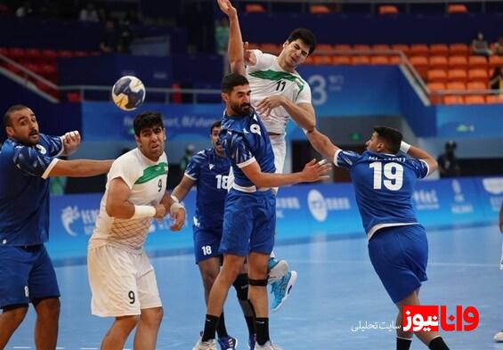 هندبال انتخابی المپیک| برتری ایران مقابل کویت