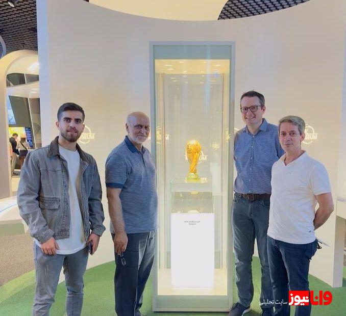 سفر تحقیقاتی مدیرعامل سابق استقلال به سوئیس و عکس یادگاری با جام ژول ریمه!
