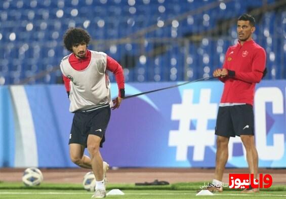 گزارش تمرین پرسپولیس