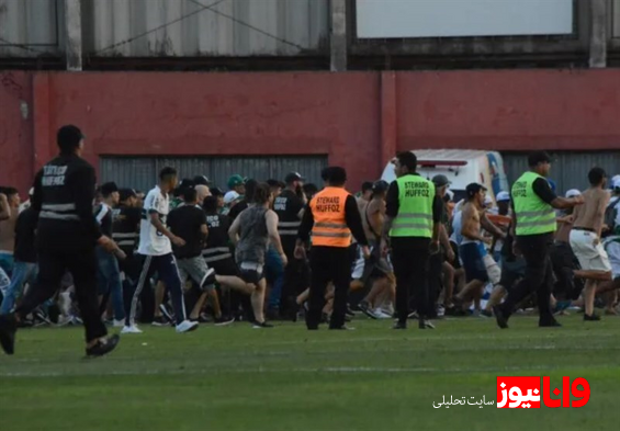 درگیری گروهی هواداران در لیگ برزیل +عکس