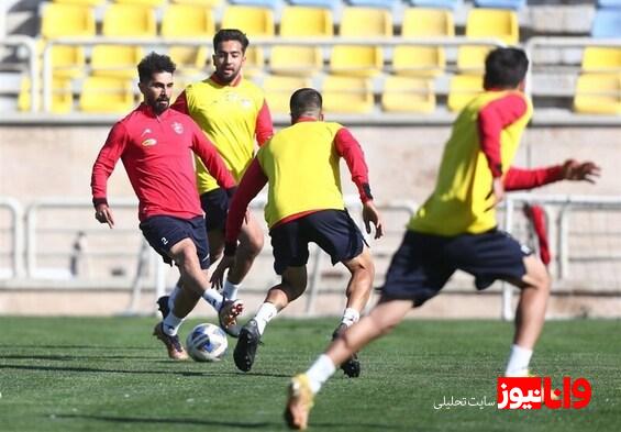 گزارش تمرین پرسپولیس