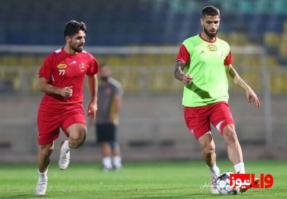 گزارش تمرین پرسپولیس