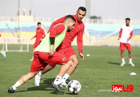 تمرین و ریکاوری پرسپولیسی‌ها