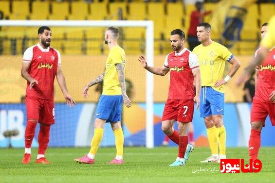 رکورد بزرگ النصر بعد از تساوی مقابل پرسپولیس