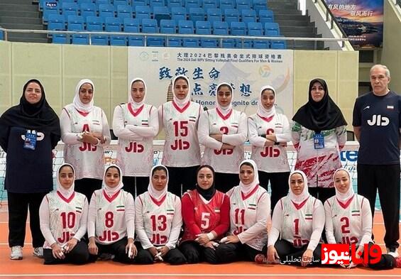 والیبال نشسته انتخابی پارالمپیک| برد ایران مقابل تایلند