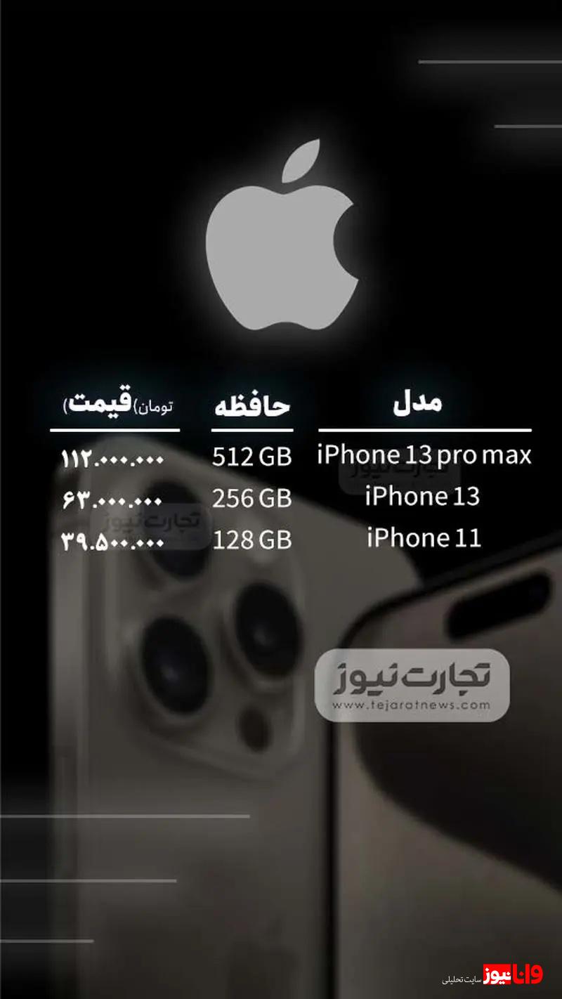 قیمت گوشی موبایل امروز ۲۶ دی ۱۴۰۳ + جدول قیمت گوشی موبایل امروز ۲۶ دی ۱۴۰۳ + جدول