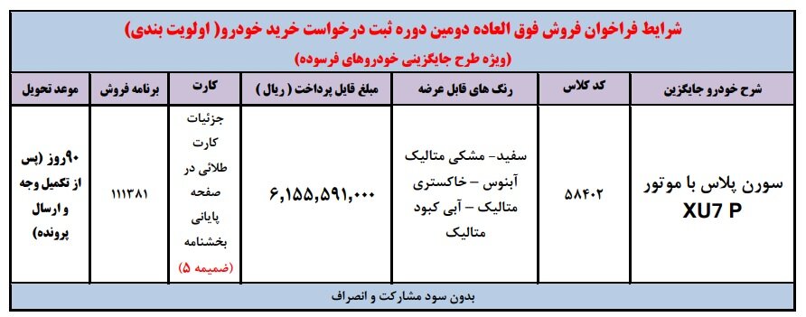 فروش فوق العاده ایران خودرو 17 بهمن