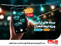 بسته‌های ویژه و عیدی همراه اول به مناسبت نیمه شعبان