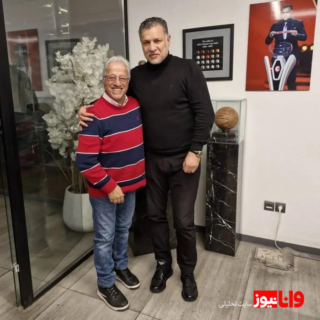 علیرضا خمسه برای علی دایی سنگ تمام گذاشت + عکس علیرضا خمسه برای علی دایی سنگ تمام گذاشت + عکس