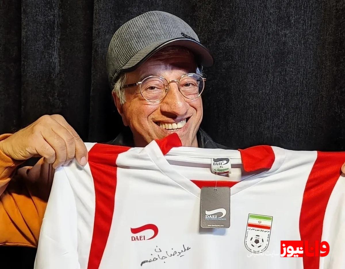 علیرضا خمسه برای علی دایی سنگ تمام گذاشت + عکس علیرضا خمسه برای علی دایی سنگ تمام گذاشت + عکس