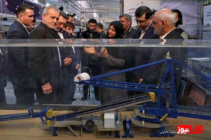 پزشکیان از نمایشگاه «پیشگامان پیشرفت» بازدید کرد پزشکیان از نمایشگاه «پیشگامان پیشرفت» بازدید کرد