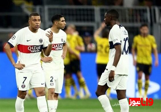 پیروزی نفس‌گیر دورتموند برابر PSG در شب فرصت‌های سوخته