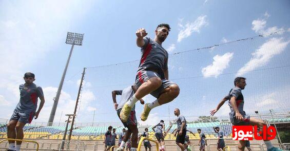 آخرین تمرین تاکتیکی پرسپولیس قبل از سفر به قائمشهر