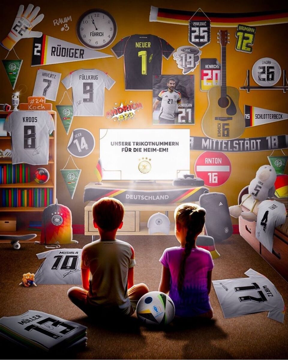 پوستر خلاقانه تیم ملی آلمان برای یورو ۲۰۲۴ +عکس