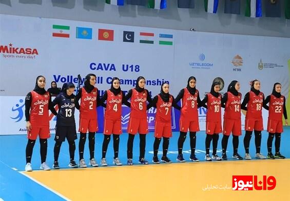 قهرمانی تیم والیبال زیر ۱۸ سال ایران در مسابقات «کاوا»