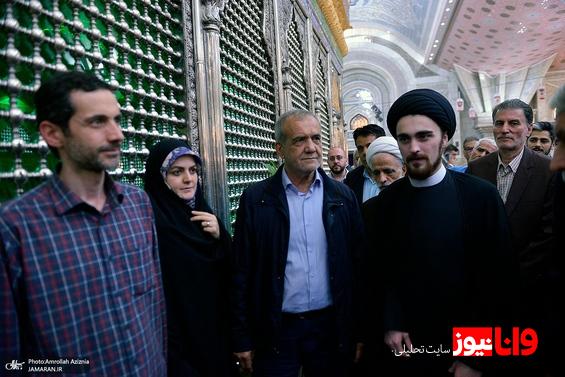 عکسی از کاندیدای اصلاح طلبان در آغوش سیدحسن خمینی  نبیره امام هم بود