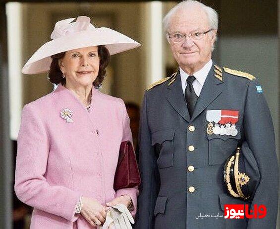 پیام تسلیت پادشاه و ملکه سوئد به ایران + عکس