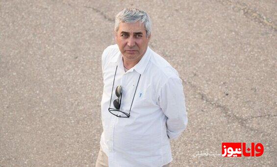 چهره غمگین کارگردان سرشناس سینمای ایران در مراسم تشییع رئیسی + عکس