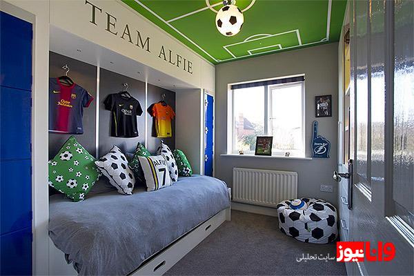 دیزاین اتاق خواب پسرانه با 7 ایده کاربردی دیزاین اتاق خواب پسرانه با 7 ایده کاربردی
