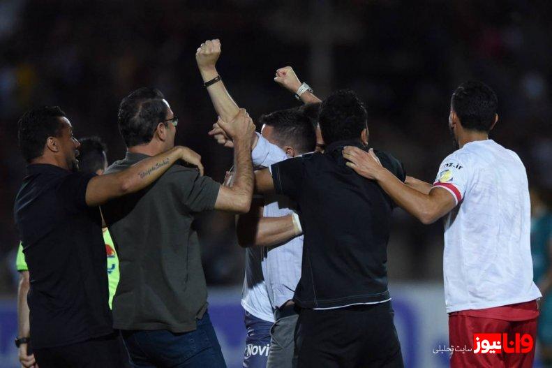 نیمکت پرسپولیس منفجر شد+عکس