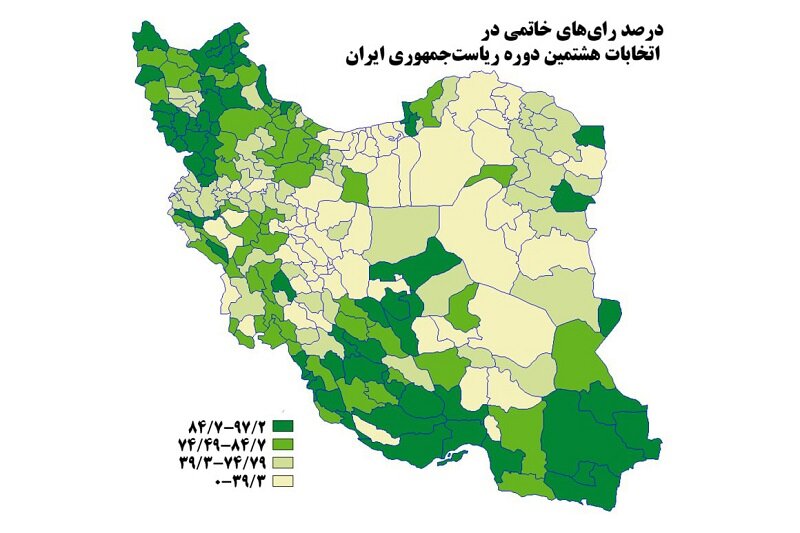 آراء پزشکیان، روحانی و خاتمی در سه استان آذربایجان شرقی، آذربایجان غربی و اردبیل در انتخابات ۱۴۰۳، ۱۳۹۲ و ۱۳۸۰ /میزان رأی سعید جلیلی زیر ذره بین