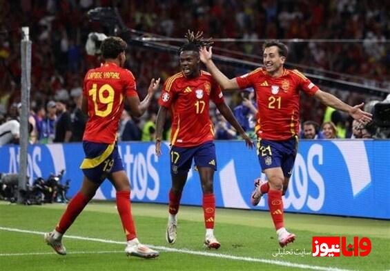 اسپانیا قهرمان یورو ۲۰۲۴ و رکورددار شد  انگلیس نحس!