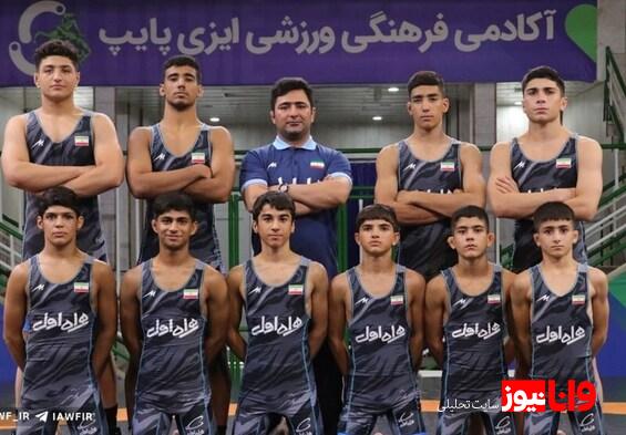 قهرمانی کشتی فرنگی نونهالان ایران آسیا