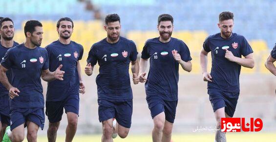 رونمایی از بازیکن تیم ملی در تمرین پرسپولیس