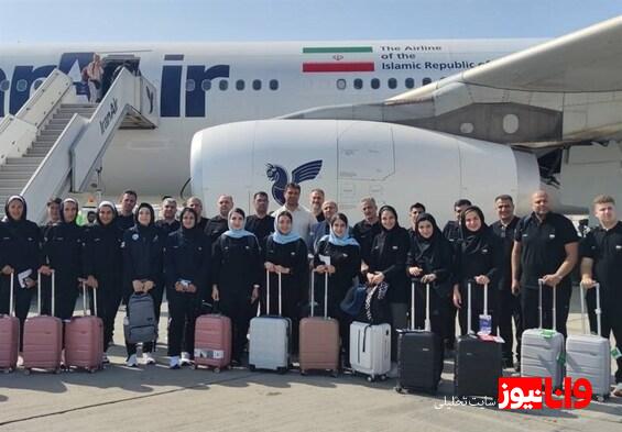 اعزام دومین کاروان المپیک ایران به پاریس