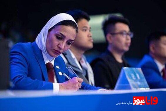 ستاره قاضی القضات  قضاوت داور زن ایرانی در مسابقات مردان