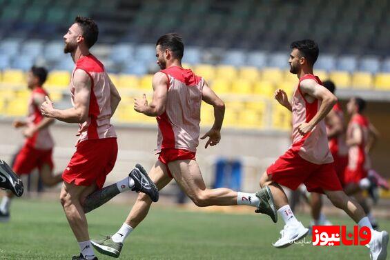 پیگیری تمرینات پرسپولیس پس از یک روز تعطیلی