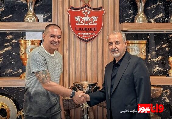 تمدید قرارداد مربی دروازه‌بان‌های پرسپولیس