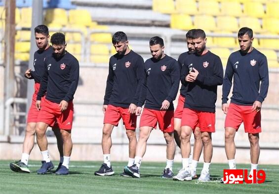 حضور محمدخانی در تمرین پرسپولیس + عکس