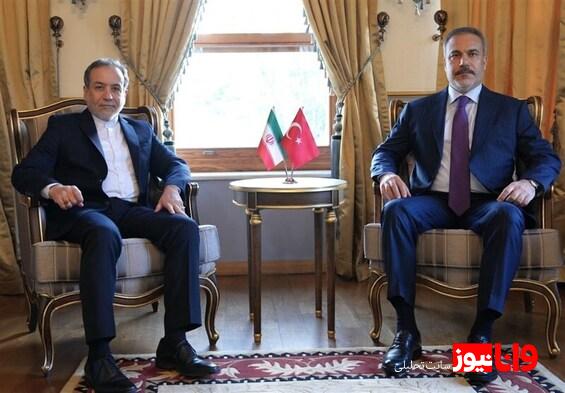 تبریک عراقچی به وزیر خارجه ترکیه